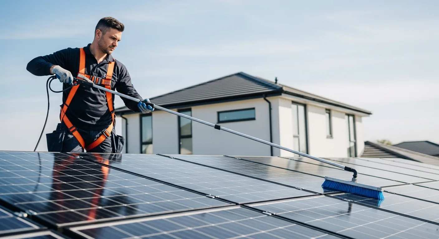 Professionelle Solaranlagenreinigung und Photovoltaik Reinigung in Wendelstein und Nürnberg